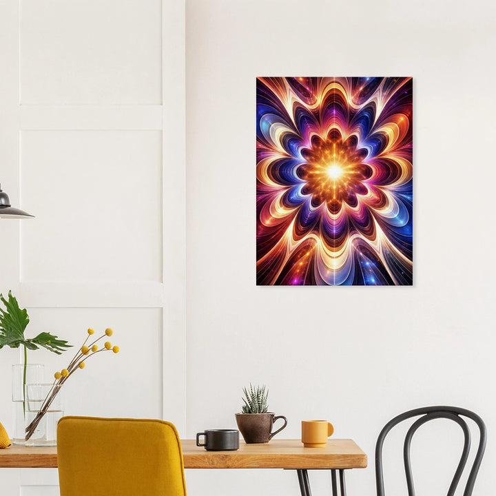 Sacred Pulse – Der Herzschlag des Universums - Simpls space print-Print Material