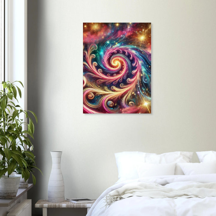 Cosmo Twist – Wenn das Universum tanzt - Simpls space print-Print Material