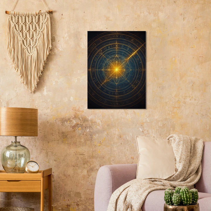 Chrono Cipher - Simpls space print - Print Material