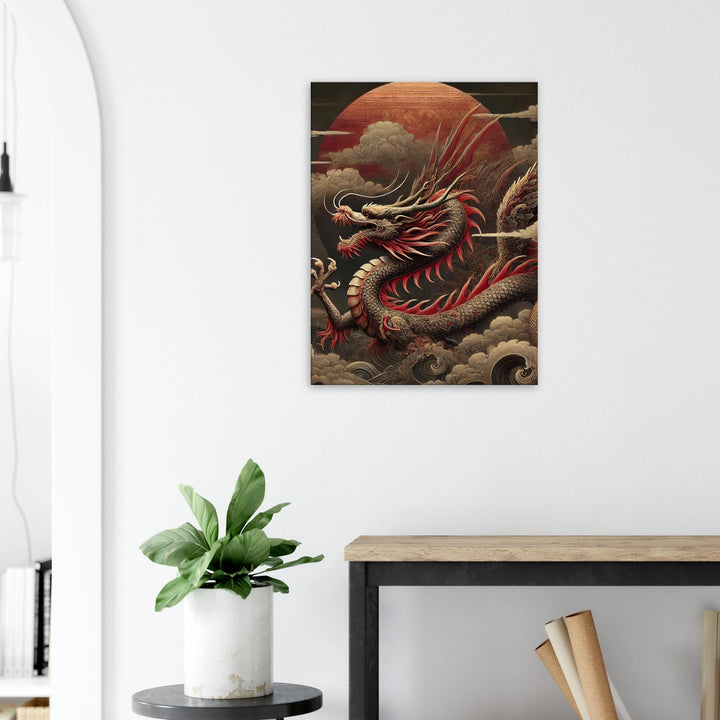 Asia - dragon - Simpls space print - Print Material