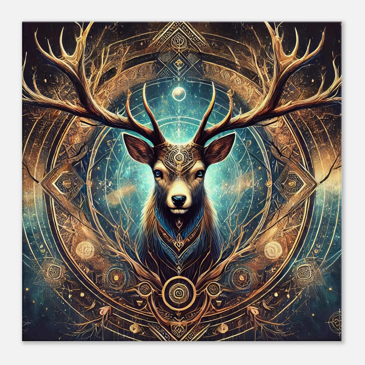 Totem - Hirsch - Simpls space print - Print Material