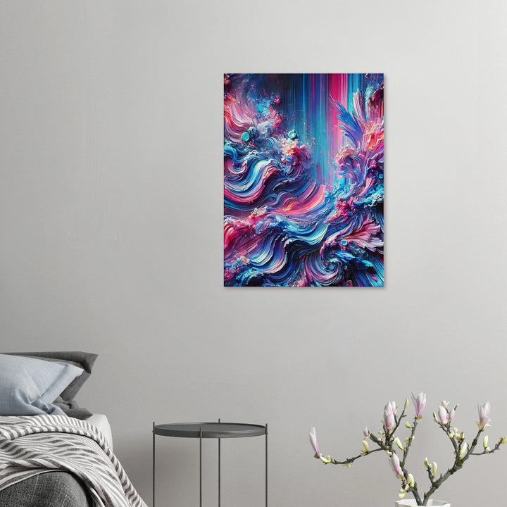 Bluerose – Wenn Farbe zur Seele wird - Simpls space print-Print Material