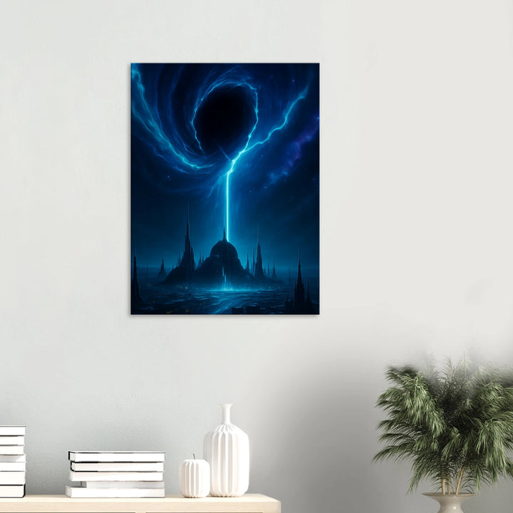 Event Horizon Pulse - Simpls space print - Print Material