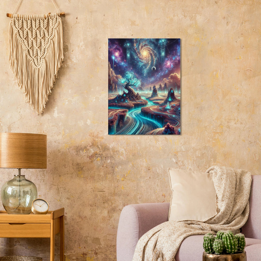 Other World - Simpls space print - Print Material