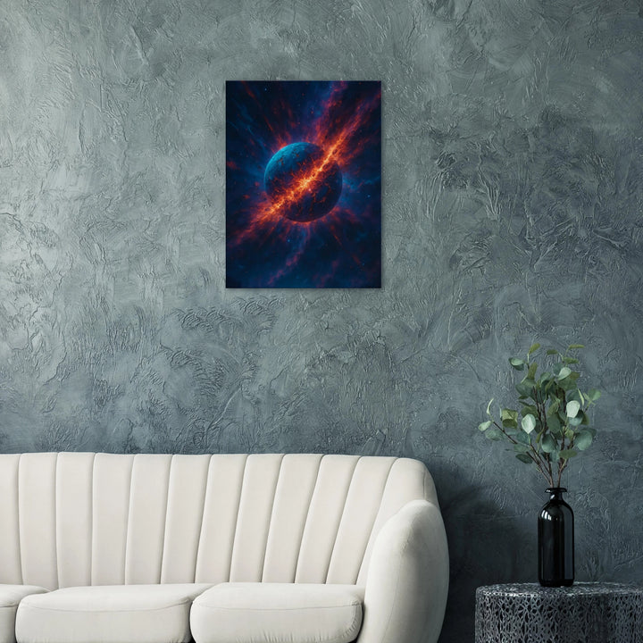 Zero Point - Leinwand - Simpls space print - Print Material