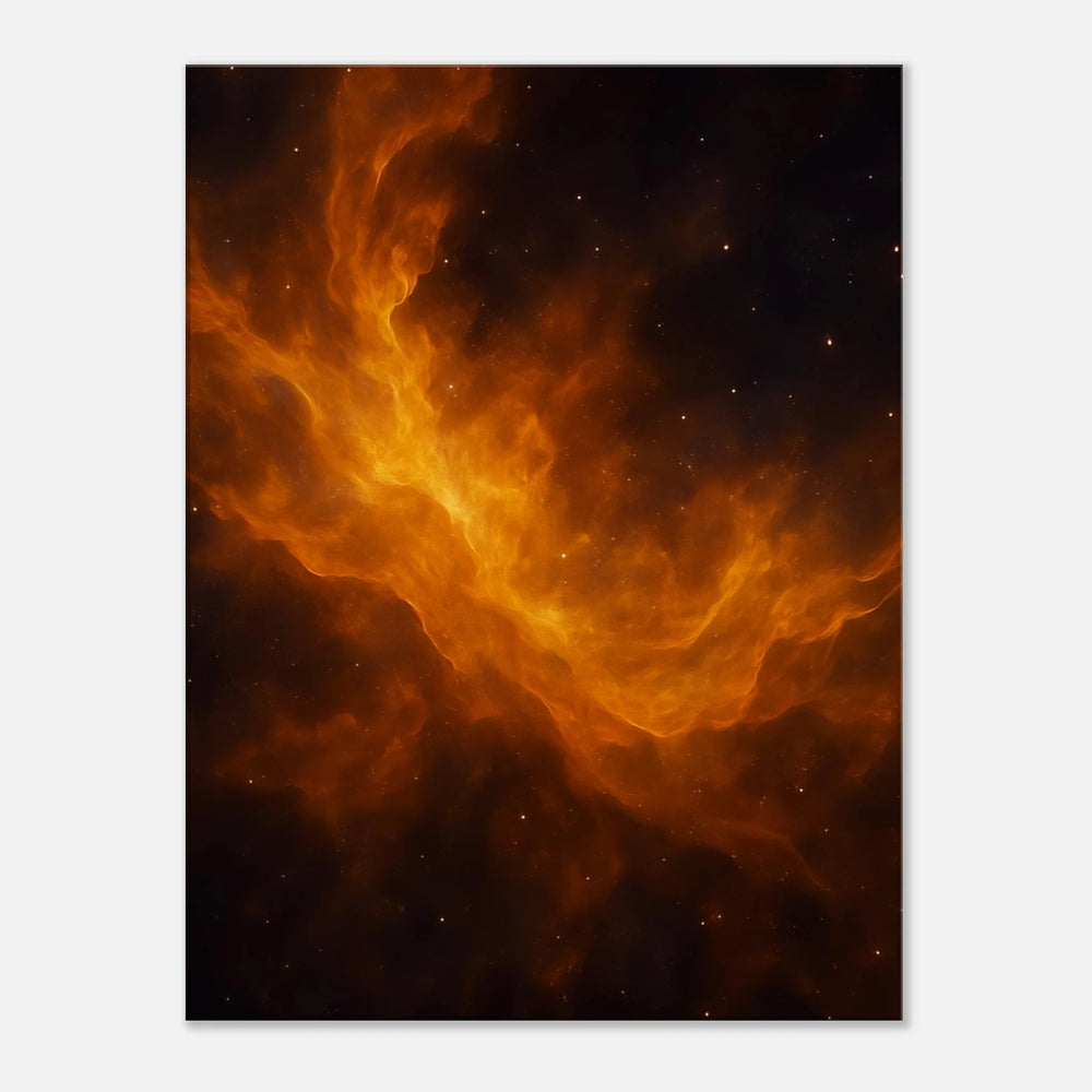 Amber Veil - Simpls space print - Print Material