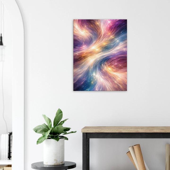 Fusion Mist – Wo Farben flüstern und Gegensätze verschmelzen - Simpls space print-Print Material