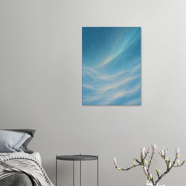 Snowdrift Silence - Simpls space print - Print Material