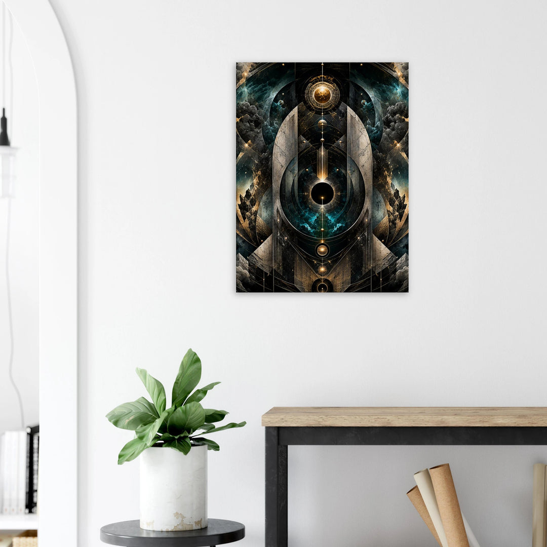 Eclipse Reliquary – Wo Dunkelheit zur heiligen Form wird - Simpls space print-Print Material