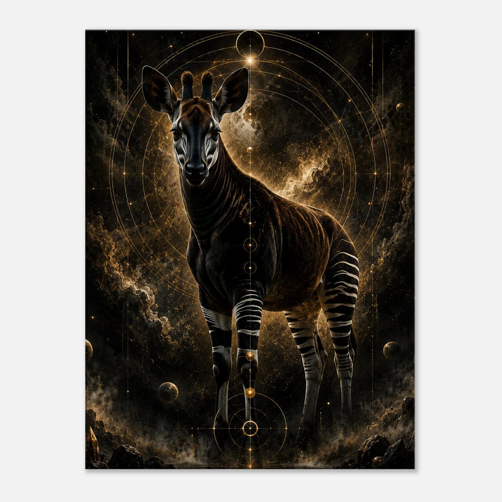 Veilwalker – Wo Anmut durch den Schleier tritt - Simpls space print-Print Material