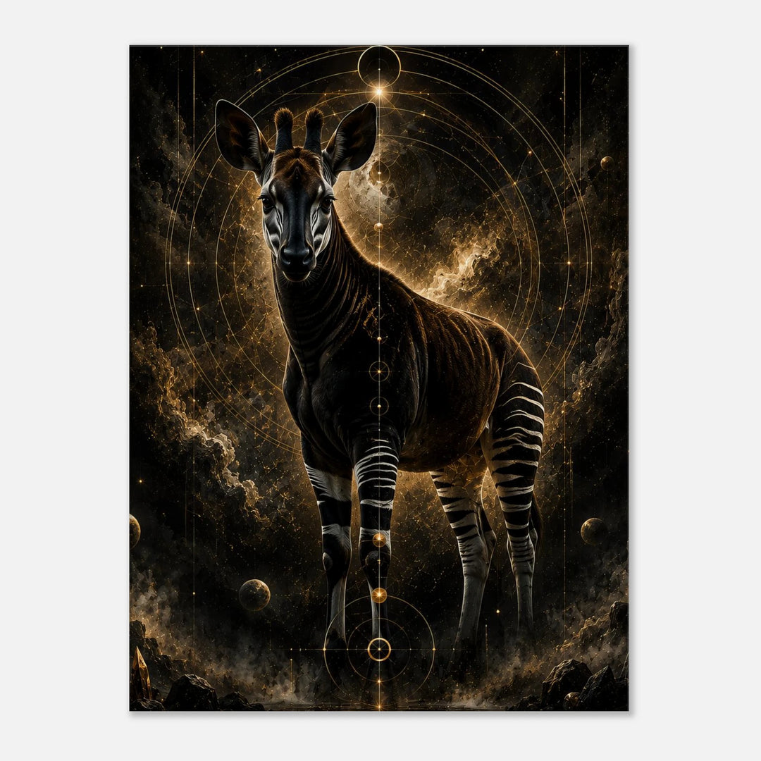 Veilwalker – Wo Anmut durch den Schleier tritt - Simpls space print-Print Material