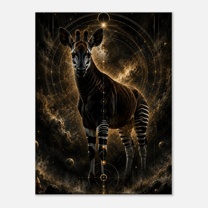 Veilwalker – Wo Anmut durch den Schleier tritt - Simpls space print-Print Material