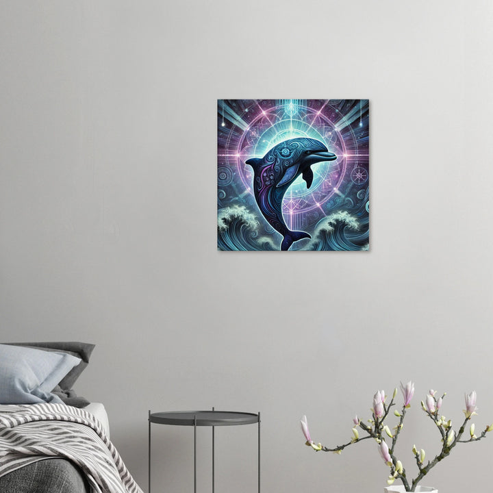 Totem-Delfin - Simpls space print-Print Material