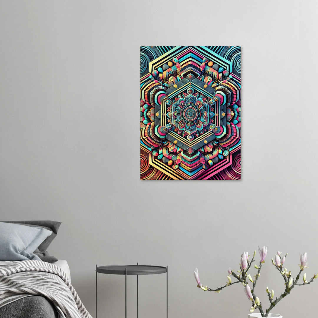 Hexagon - Simpls space print - Print Material