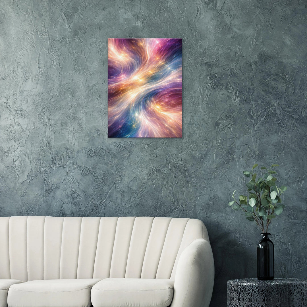 Fusion Mist – Wo Farben flüstern und Gegensätze verschmelzen - Simpls space print-Print Material