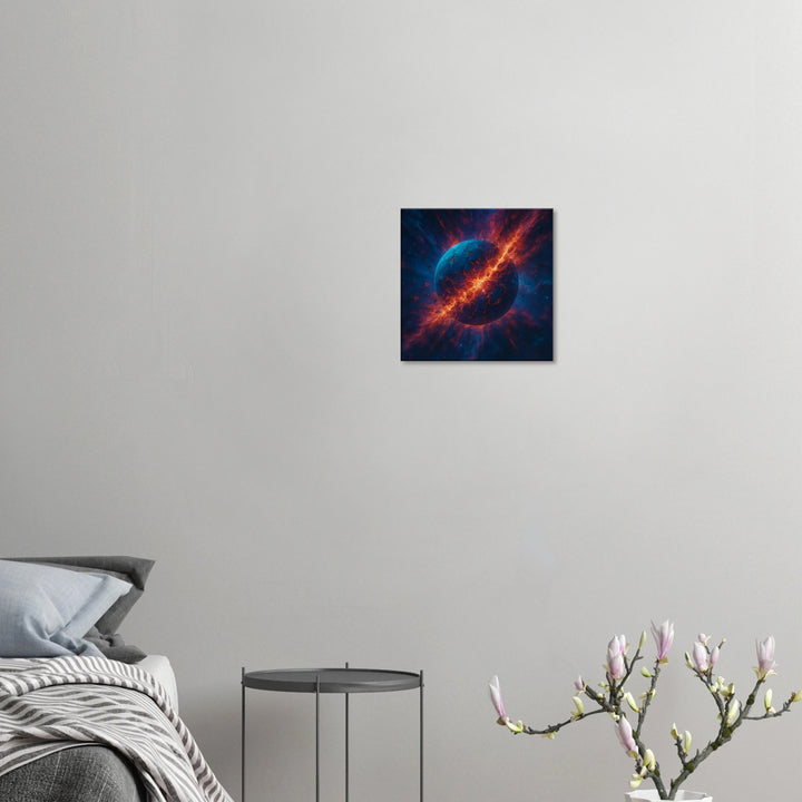 Zero Point - Leinwand - Simpls space print - Print Material