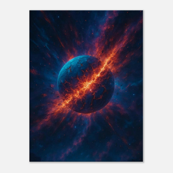 Zero Point - Leinwand - Simpls space print - Print Material