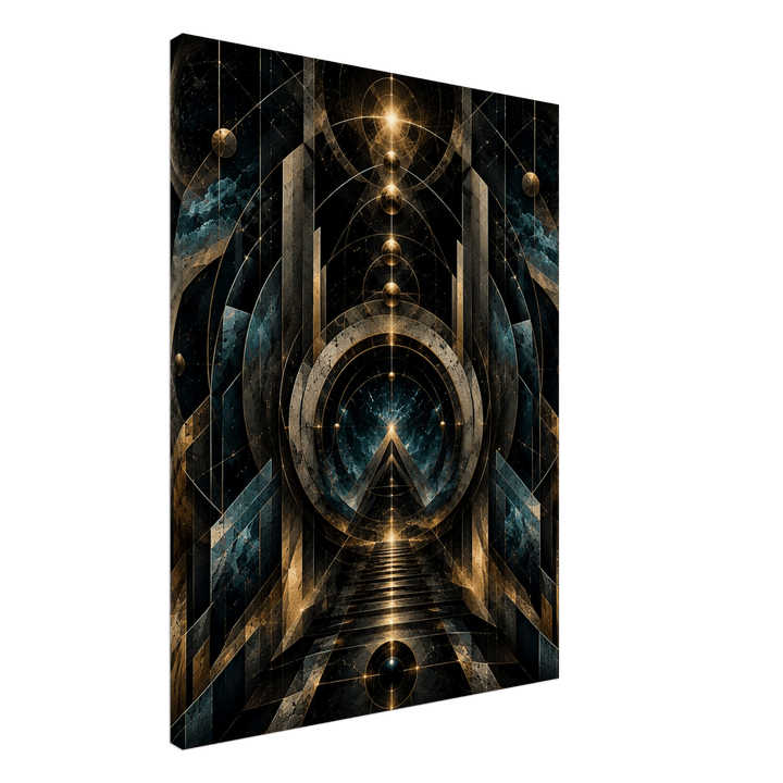 The Ascendant Passage – Wo Aufstieg zur Vision wird - Simpls space print - Print Material