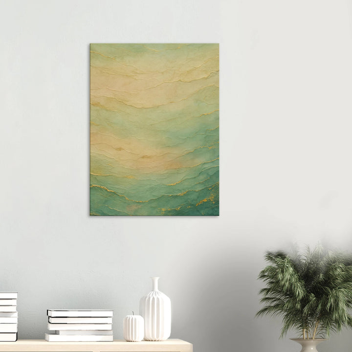 Healing Surface – wo sanfte Farben deine Seele streicheln - Simpls space print-Print Material