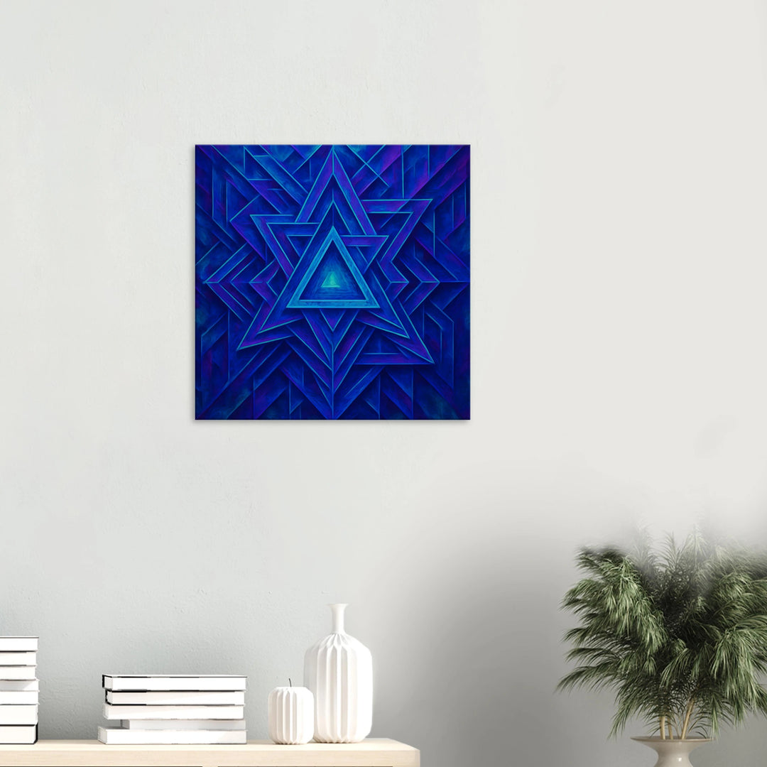 Frosty Gate - Simpls space print - Print Material