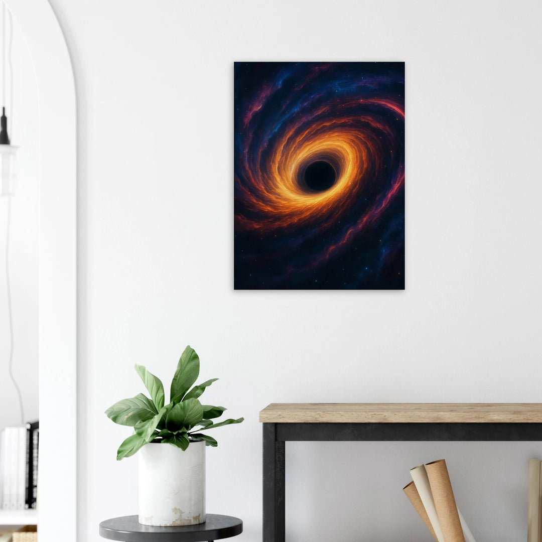 Graviton Collapse – Die stille Kraft des Verschwindens - Simpls space print-Print Material
