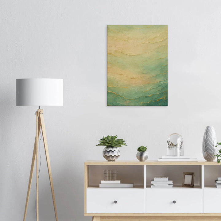Healing Surface – wo sanfte Farben deine Seele streicheln - Simpls space print-Print Material