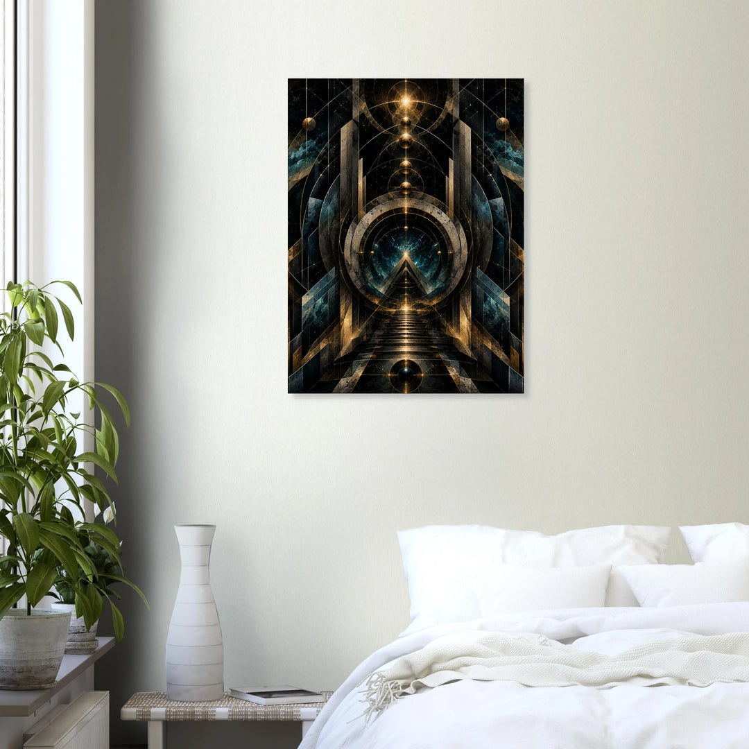 The Ascendant Passage – Wo Aufstieg zur Vision wird - Simpls space print-Print Material