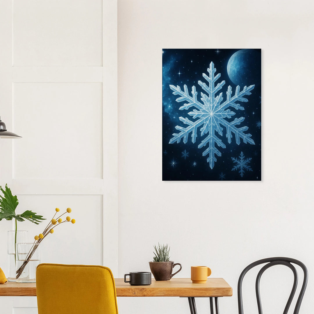 Celestial Frost - Simpls space print-Print Material