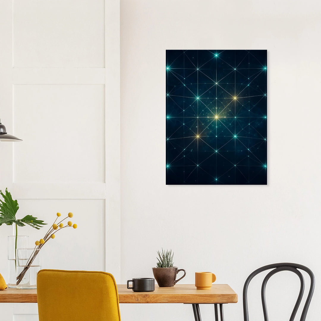 Stellar Lattice - Simpls space print - Print Material