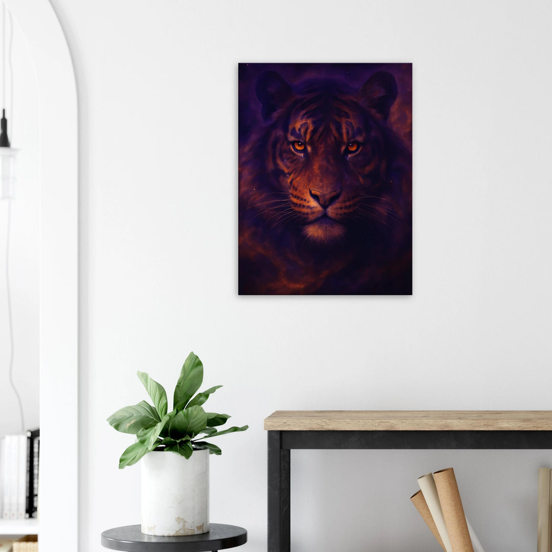 Nebula Tiger - Simpls space print - Print Material