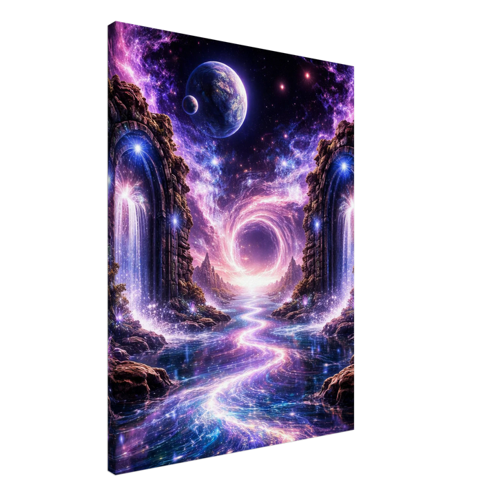 Midnight Between Worlds – Das Tor zur grenzenlosen Magie - Simpls space print - Print Material