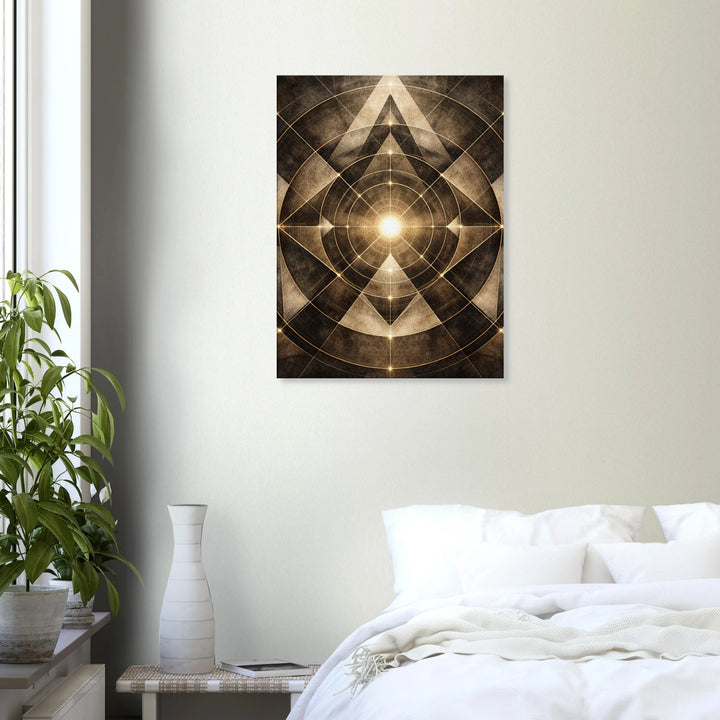 Calculated Stillness – Die Geometrie der inneren Ruhe - Simpls space print-Print Material