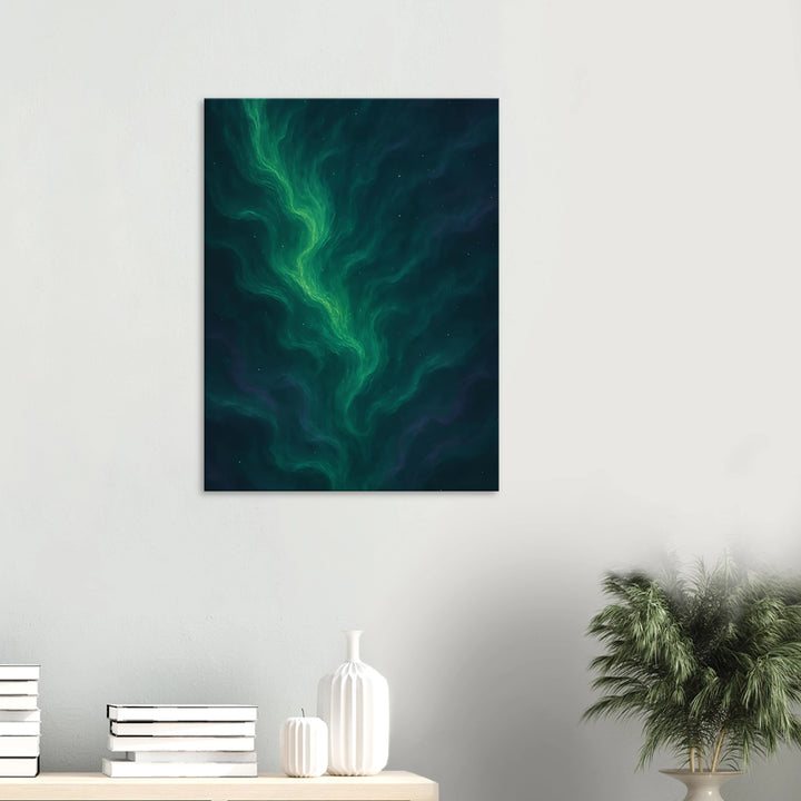 Silent Pulse – Das flüsternde Herz des Universums - Simpls space print-Print Material
