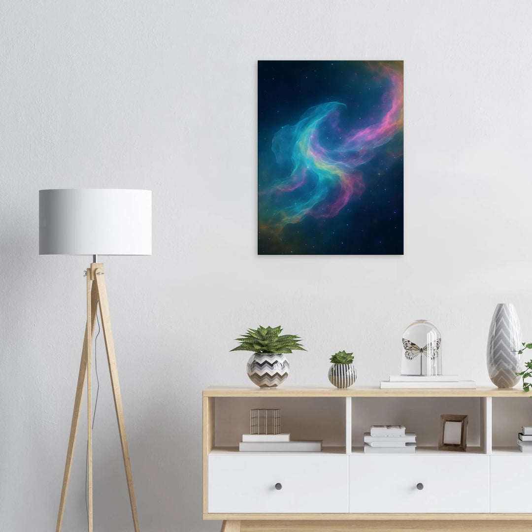 Astral Mirage – Wo Träume durch das Universum tanzen - Simpls space print-Print Material