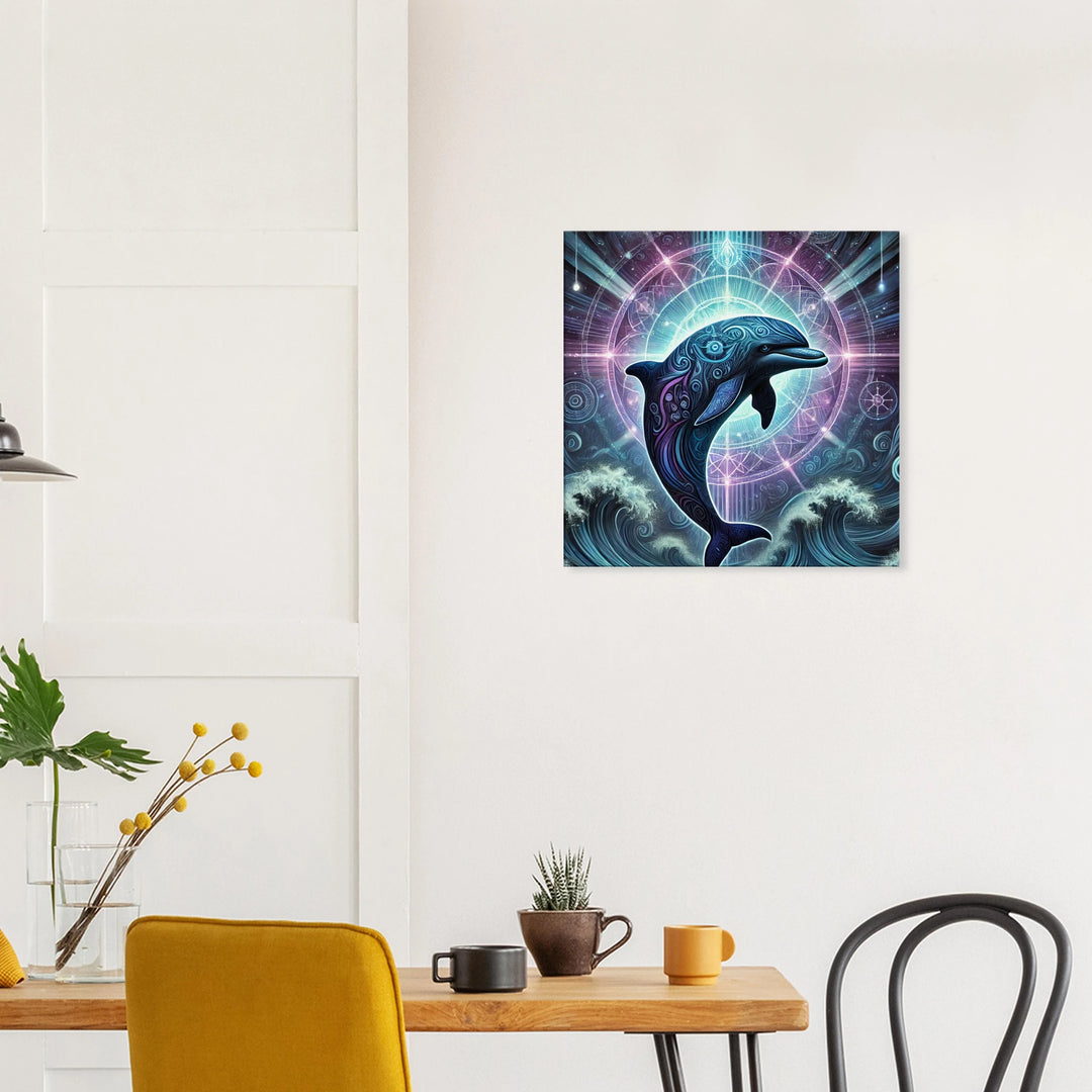 Totem-Delfin - Simpls space print-Print Material
