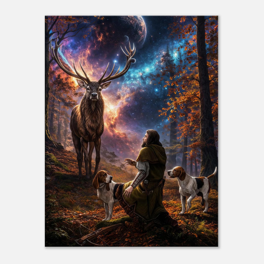 Celestial Hunter’s Pact – Das Versprechen zwischen Welten - Simpls space print-Print Material