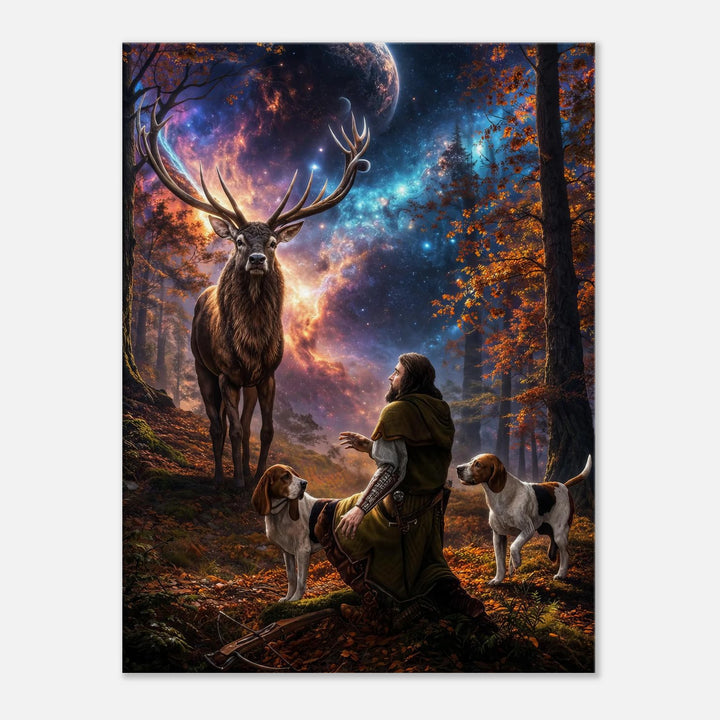 Celestial Hunter’s Pact – Das Versprechen zwischen Welten - Simpls space print-Print Material