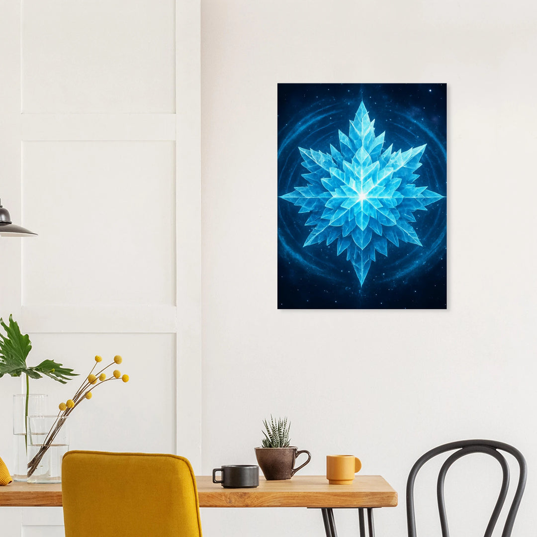 Crystal Pulse - Simpls space print - Print Material