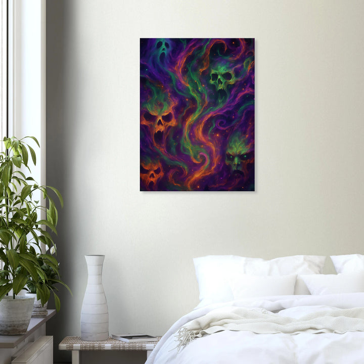 Ghoul Nebula - Halloween - Simpls space print - Print Material