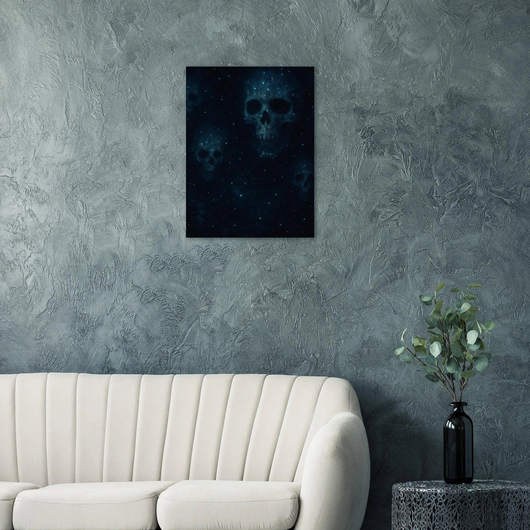 Necro Stars - Halloween - Simpls space print - Print Material