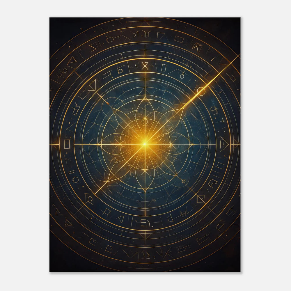 Chrono Cipher - Simpls space print - Print Material