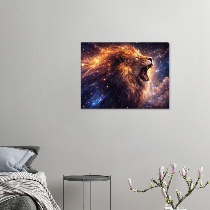 Galactic Roar – Die Stimme deiner kosmischen Kraft - Simpls space print - Print Material