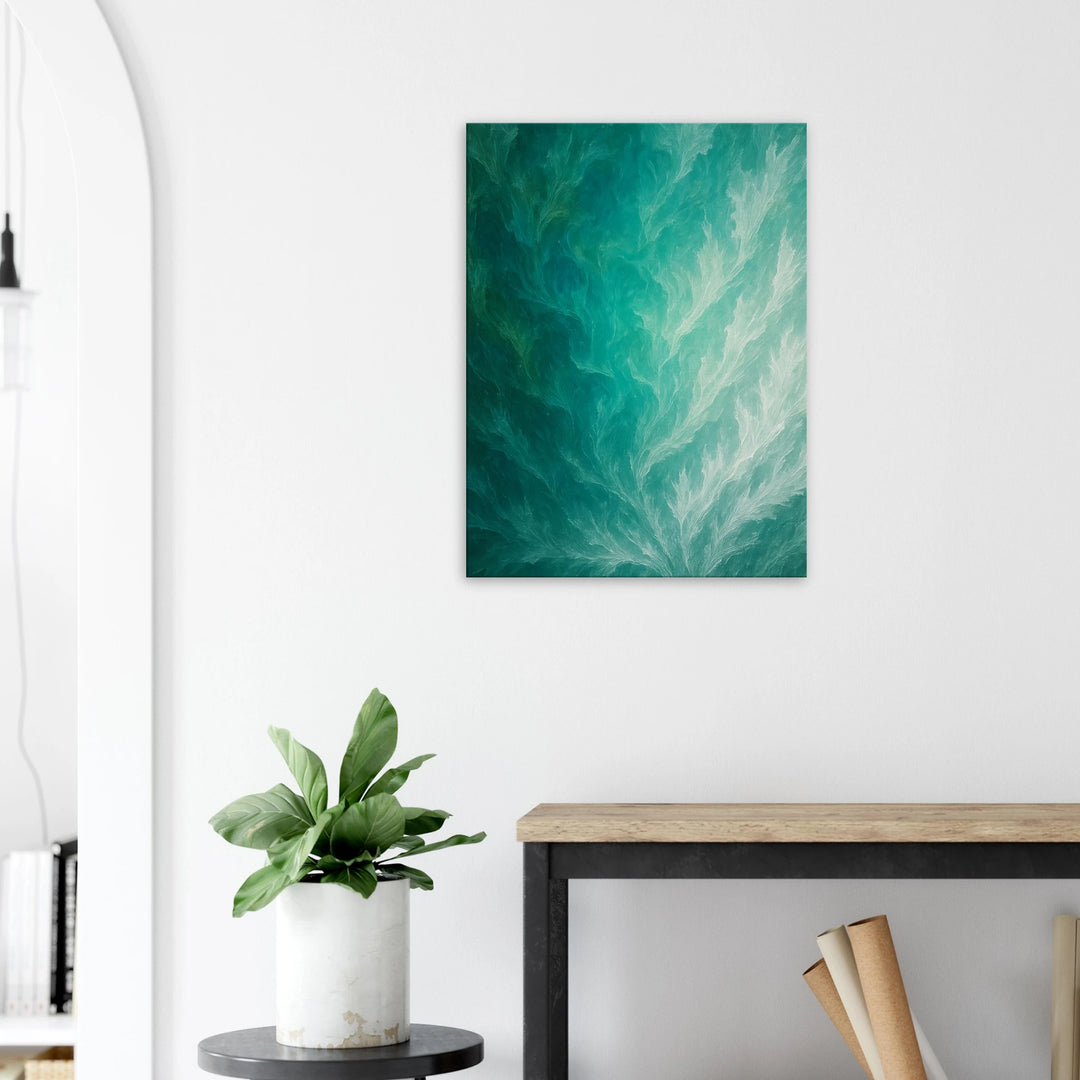 Forest Aura – Die flüsternde Seele des Waldes - Simpls space print-Print Material