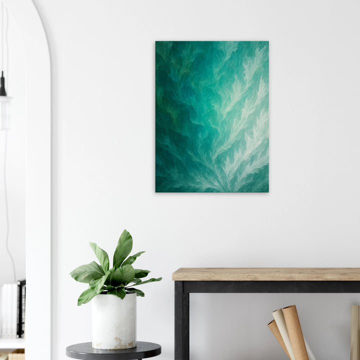 Forest Aura – Die flüsternde Seele des Waldes - Simpls space print-Print Material