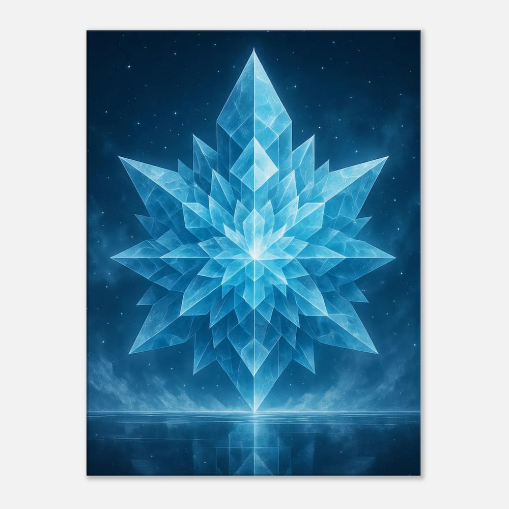 Arctic Mirage - Simpls space print - Print Material