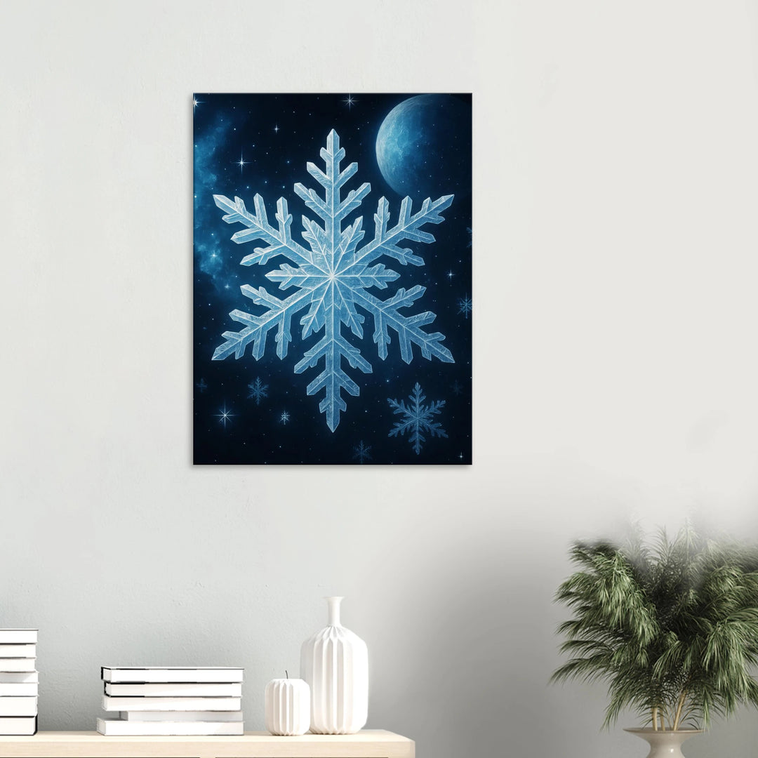 Celestial Frost - Simpls space print-Print Material