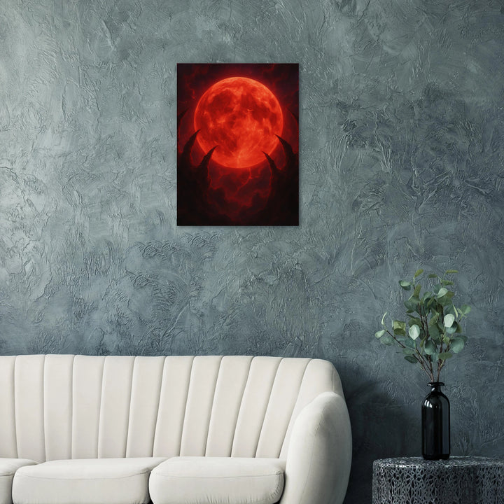 Blood Moon Nexus- Halloween - Simpls space print-Print Material