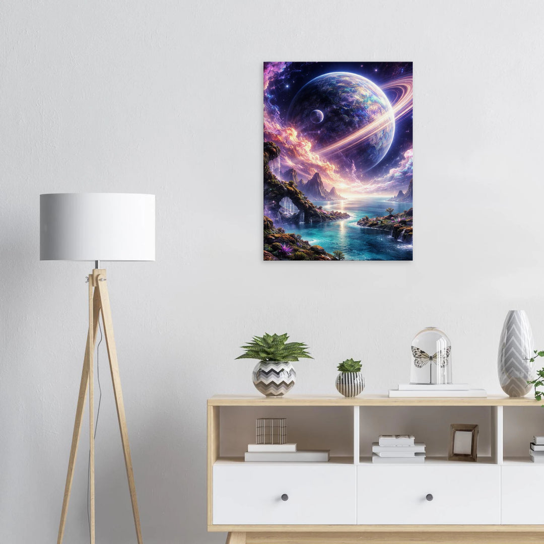 Lucid Orbit – Wo Träume den Kosmos berühren - Simpls space print-Print Material