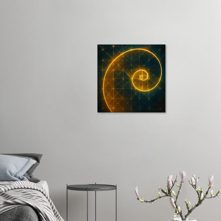 Golden Sequence - Simpls space print - Print Material