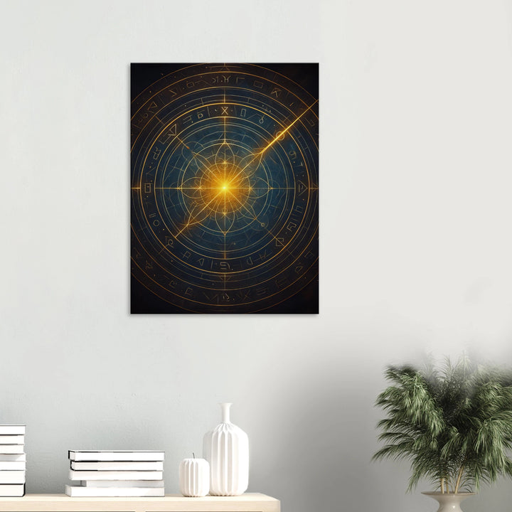 Chrono Cipher - Simpls space print - Print Material